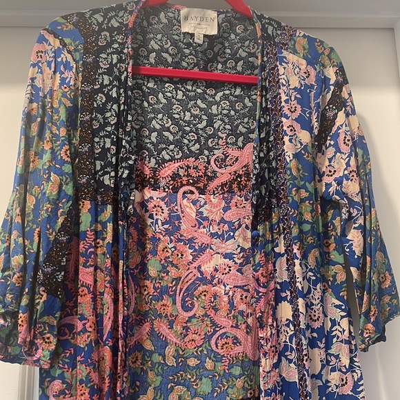 Patchwork print kimono - Picture 5 of 5